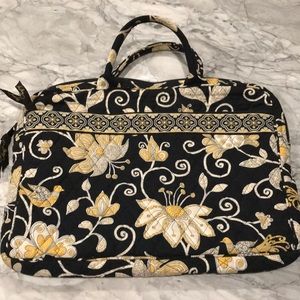 *RARE* Vera Bradley Yellow Bird Laptop Organizer
